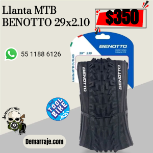 Llantas Benotto 29 x 2.10
