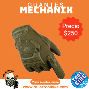 Guantes Mechanix Verde